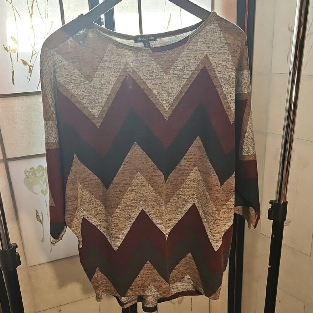 Chevron Patterned Top